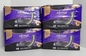 192 Always Discreet Boutique Moderate Protection Pads - Picture 1 of 4