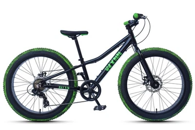 WYNN Fatbike 24 Zoll FAT1.0 Rahmenhöhe 30 cm Kinder 7 Gänge - Bild 1 von 4