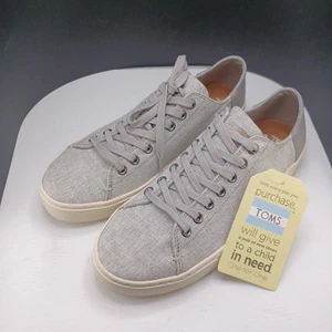 NEU TOMS Lenox 10010862 Navy Grau Canvas Niedrig Sneaker Schuhe Herren 7 - Bild 1 von 8