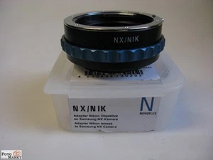 Novoflex Adaptateur Objectivement Nikon Lentilles À Samsung NX Appareil Photo - Picture 1 of 2