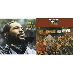 Marvin Gaye - I Want You & What's Going On [New LP Vinyl Bundle] - Picture 1 of 3