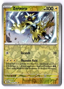 Zeraora Reverse Holo Rare SV10: Destined Rivals 078/182 NM - Picture 1 of 2