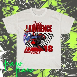 Brand New Jett Lawrence HD Logo American T-Shirt Funny Size S to 5XL - Picture 1 of 5