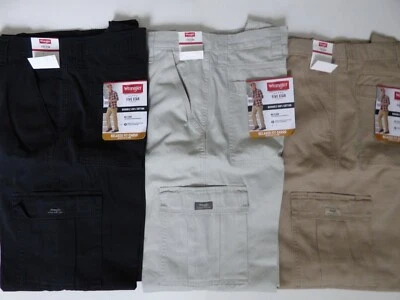 Calça cargo Wrangler Legacy ajuste relaxado Tech bolso masculina - Imagem 1 de 4