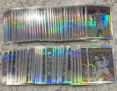 2023 Topps Chrome Refractor 1988 35th Anniversary  -You Pick / Complete Your Set - Image 1 of 2