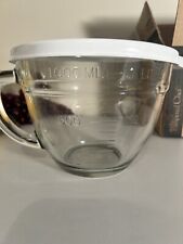 PAMPERED CHEF SMALL 4 Cup Cups BATTER BOWL Mix Pour Store Glass USA #2233