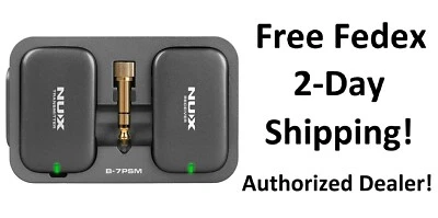 New NUX B-7PSM Wireless In-Ear Monitoring System 5.8 GHz - Image 1 of 4