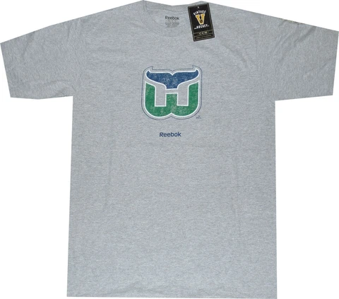 Hartford Whalers Faded Logo Reebok Shirt New Tags Clearance! $25 SiZE Small Cover