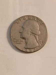 1982 D Washington Quarter - Picture 1 of 3