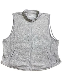 Ridgecut Toughwear Full Zip Mens Vest Size 3XL XXXL Gray Logo Pocket SUPER CLEAN - Picture 1 of 18