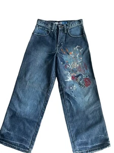 Focus 70 Jeans Kids Size 12 Designs Y2K 90s - Picture 1 of 7