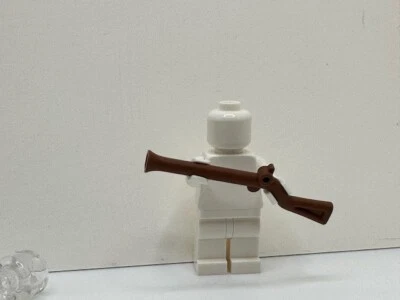 Lego Pirata Mosquete Marrón Rojizo Minifigura Arma Pistola Foto 1 de 2