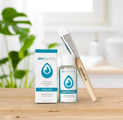 Skin Peel Glycolic Chemical Peel 50%- enhanced w/ antioxidants- Refine the skin - Image 1 of 3