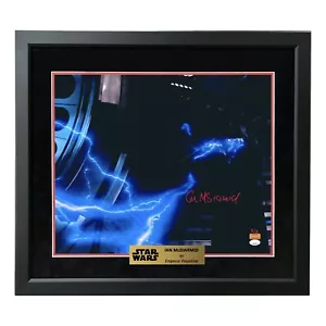 Ian McDiarmid Autogramm 16x20 Foto gerahmt #D/5 Star Wars Emperor COA JSA signiert - Bild 1 von 10