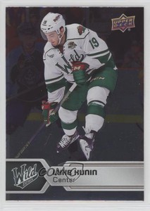 2017-18 Upper Deck AHL SPs Silver Foil Luke Kunin #112 Rookie RC