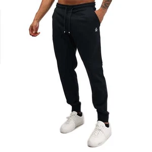 Pantaloni Jogger Uomo Pantaloni Originali Penguin Core Logo Blu