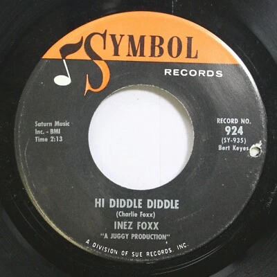 Hear! Northern Soul 45 Inez Foxx - Hi Diddle / Talk With Me On Symbol - Image 1 of 2
