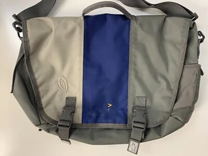 Timbuk2 messenger bag with laptop compartment Gray Blue - Picture 1 of 22