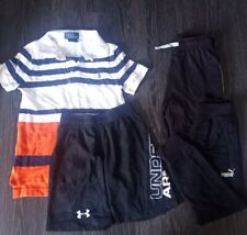 4 pc boys lot size 5 puma, under Armour, jumping Beans & polo