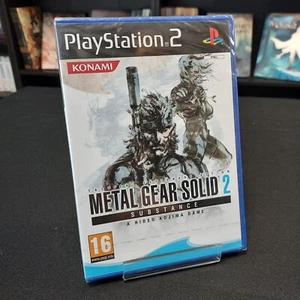 Metal Gear Solid 2 Substance Pal FRA Neuf Sony Playstation 2 PS2 - Foto 1 di 8