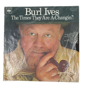 Burl Ives - The Times They Are A-Changin'! 33 RPM Vinyl LP Record, 1969, Country - Picture 1 of 7