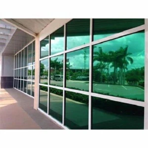 Rollo de 60"x100' de cromo verde espejo reflectante ventana tinte/película profesional Gr - Imagen 1 de 11