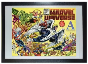 Marvel OHOTMU 1 Angel Kitty Pryde X-Men Ant-Man Comic Cover Poster 11x17" Framed - Picture 1 of 13