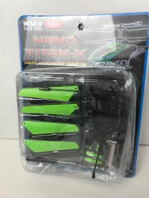 Nano Titan Replacement Parts Helicopter Item 35036 World Tech Toys - Damaged Pkg - Image 1 of 4