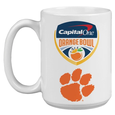 Clemson Tigers 2022 Orange Bowl 15oz. Mug Cover
