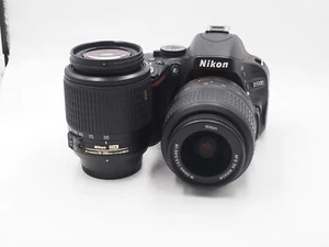 Nikon D5100 digital camera w/ 2 lenses (U37454) US BUYERS ONLY - Picture 1 of 5