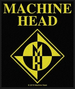 MACHINE HEAD - DIAMOND LOGO (NEW) SEW ON PATCH OFFICIAL BAND MERCH - Picture 1 of 1