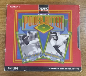 ABC Sports Presents Power Hitter (Philips CD-i, 1992) W/SLIP SLEEVE TESTED WORKS - Picture 1 of 6
