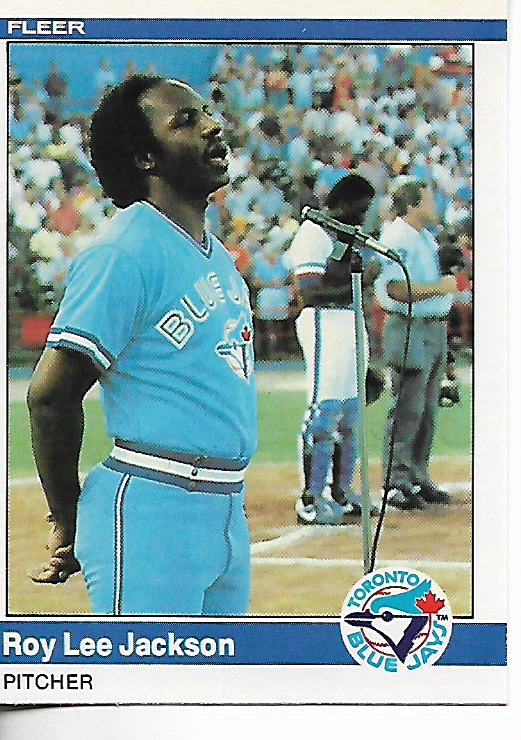1984 Fleer Roy Lee Jackson Card - Image 1 of 1