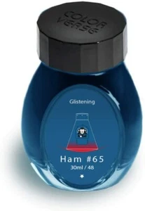Colorverse glitzernde Serie abgefüllte Tinte für Füllfederhalter in Nr. 48 Schinken (30ml) - Bild 1 von 4