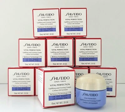 Shiseido Vital Perfection 150 ml Uplifting and Firming Cream ( 10x 15 ml )