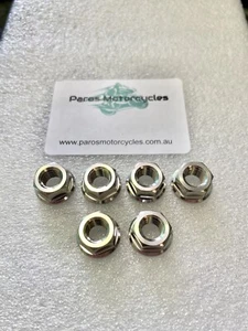 YAMAHA YZF-R7 2021 TITANIUM REAR SPROCKET NUTS KIT 6 PACK M10X1.25 - Bild 1 von 8