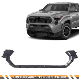 Front Upper Grille Surround Strip Matte Black Fits For Toyota Tacoma 2024-2025 - Picture 1 of 9