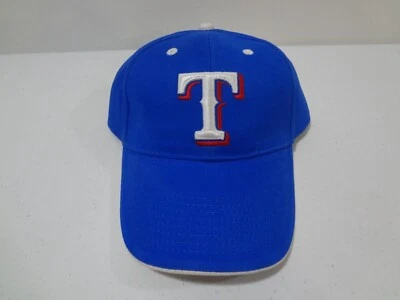 MLB Texas Rangers LOGO Strapback Cap Hat NEW NWOT Kroger Dr Pepper Promo - Image 1 of 4