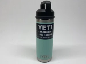 YETI Rambler 18oz 'Sea Foam' 532ml Chug Cap Stainless Steel Vacuum Flask 18oz - Picture 1 of 2