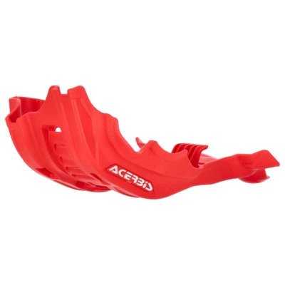 Acerbis Plastic Skid Plate Linkage Guard Red Fits HONDA CRF450R CRF450RX - Image 1 of 4