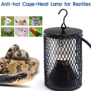 100W E27 Reptile Ceramic Heat Lamp Holder Light Bulb Switch Cage Pet Brooder