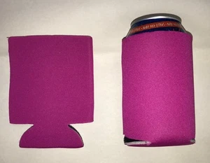 Raspberry Can Cooler Huggie Koozie Blank Lot 12 Summer Wedding Sublimation - Picture 1 of 1