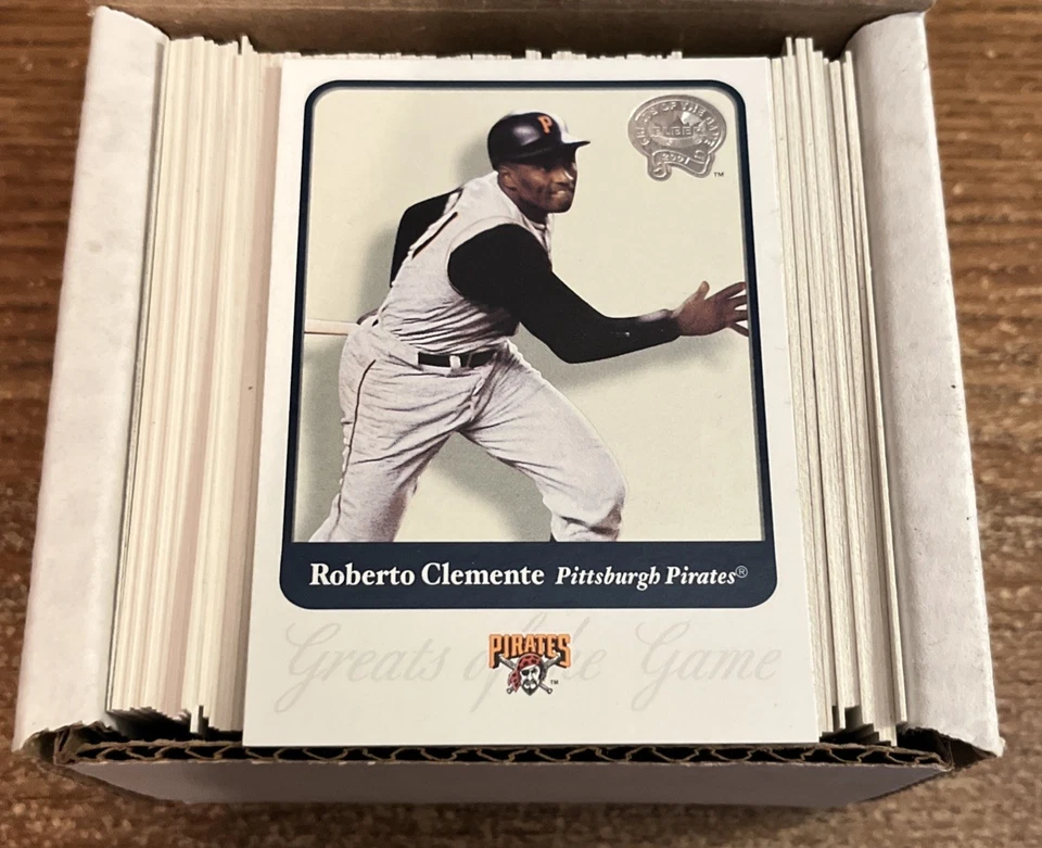 2001 Fleer Greats Of The Game Baseball 137 Cards Complete Set - Image 1 of 2