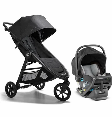 Baby Jogger Citi Mini GT2 Travel System New Infant Carrier & Car Seat Base Black - Image 1 of 4