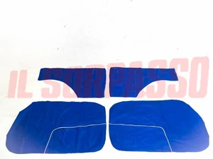 VERKLEIDUNGEN ABDECKUNGEN TÜRVERKLEIDUNGEN + HINTEN FIAT 600 D E BLAU NOS - Bild 1 von 4