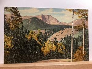 Vista of Mt. Ypsilon: Rocky Mountain National Park, CO - Vintage Postcard - Picture 1 of 3