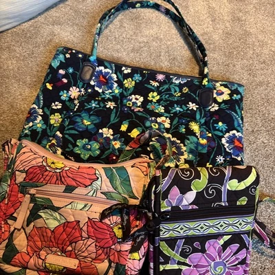Lote de 3 bolsas Vera Bradley Foto 1 de 4