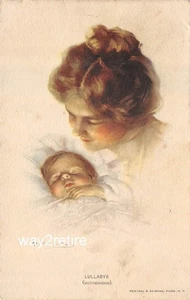 Postcard OCP Artist Philip Boileau "Lullabye" c1907 - Picture 1 of 2