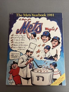 1981 New York Mets Baseball Yearbook Pullout Poster All Time Mets - Picture 1 of 13