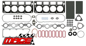 MACE VALVE REGRIND GASKET SET FOR HOLDEN CREWMAN VY VZ LS1 5.7L V8 - Picture 1 of 1